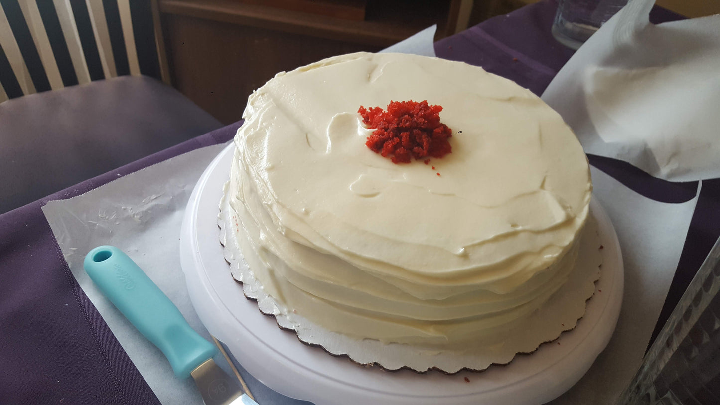 Red Velvet Cake w/ Cream Cheese Frosting (Pick Up Only)