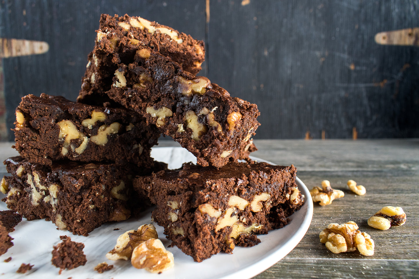 Original Fudgey Brownies w/ Walnuts