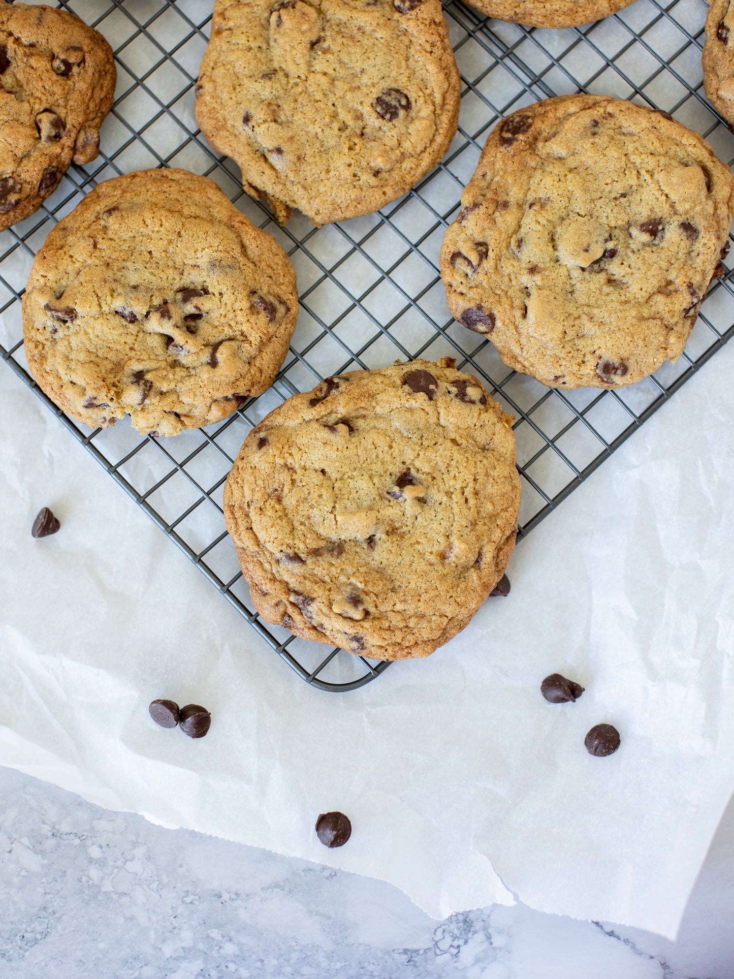 * BEST SELLING* SEMI-SWEET CHOCOLATE CHIP COOKIES (1 Dozen)