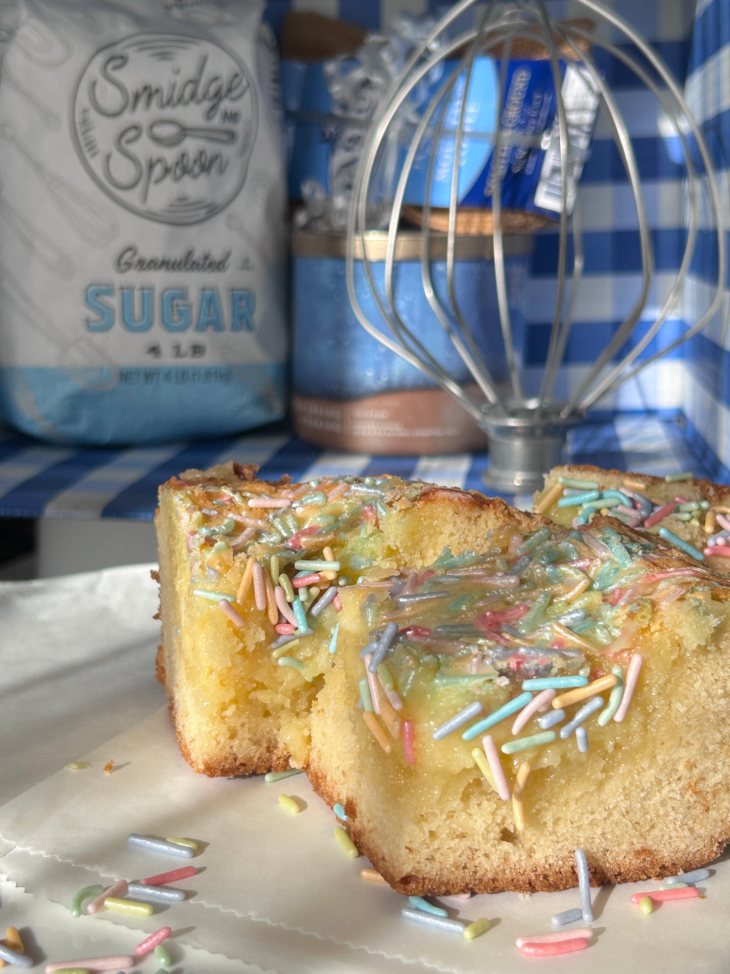 Spring Gooey Butter Cake